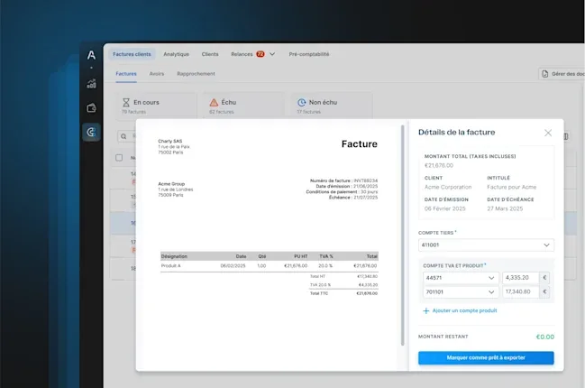 Agicap : gestion des fournisseurs et des clients