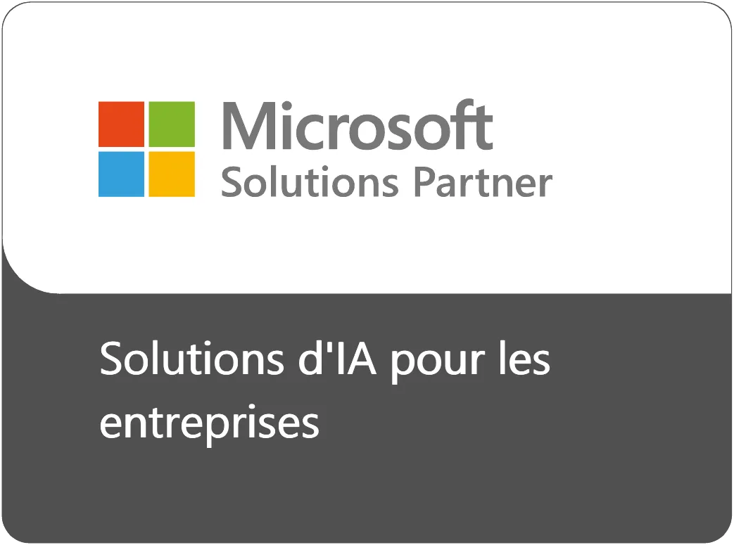 Microsoft Solutions Partner : Solutions d'IA pour les entreprises
