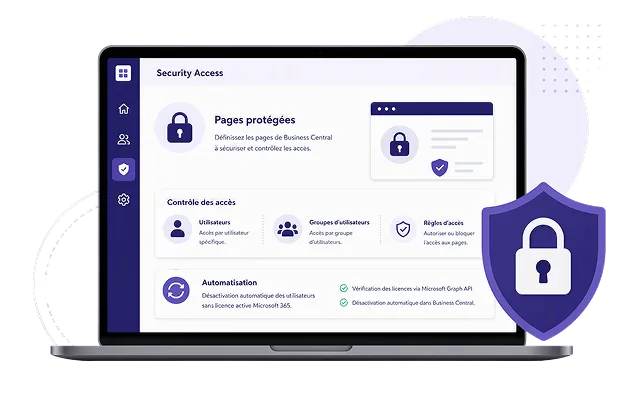 Security Access : contrôle de l'accès aux pages sensibles de Business Central